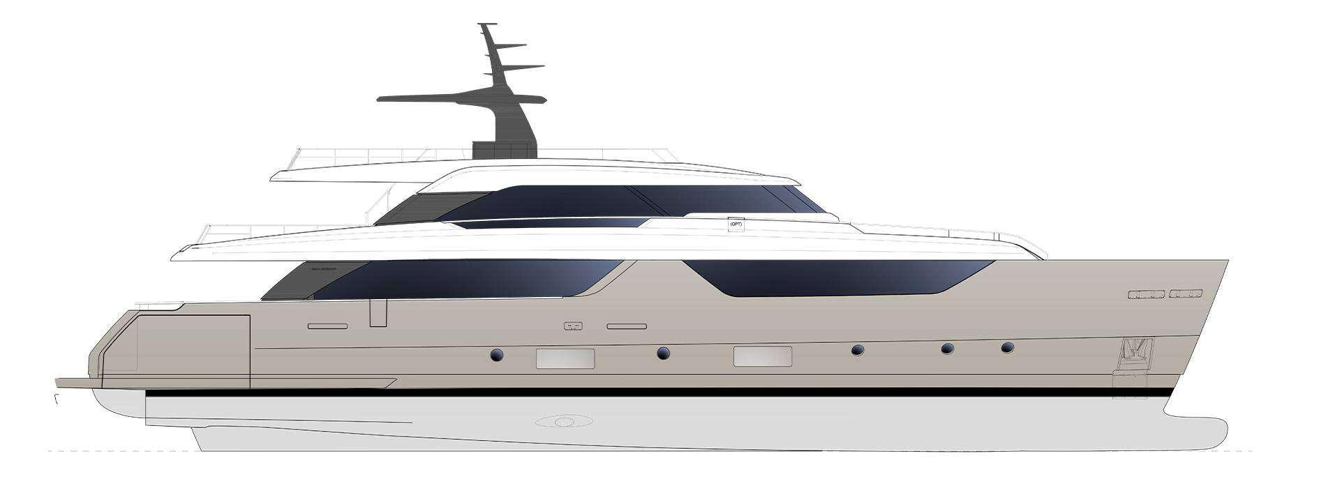 Sanlorenzo Yachts SD118 Profilo