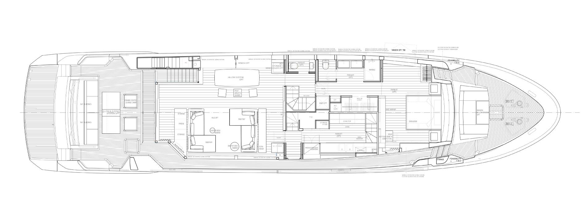 Sanlorenzo Yachts SL102A-746  Hauptdeck
