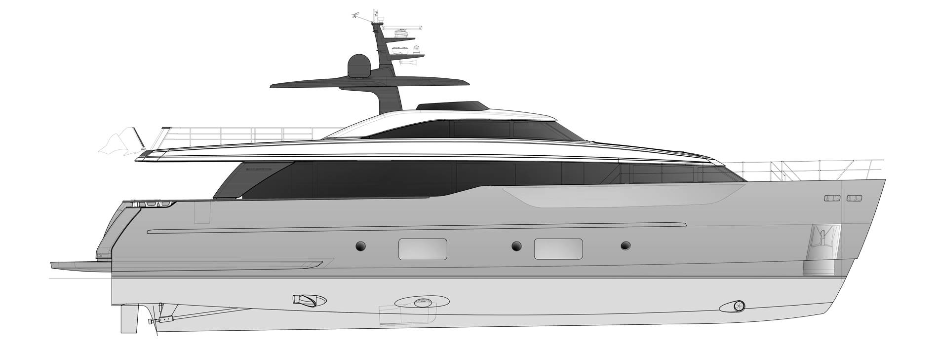 Sanlorenzo Yachts SD90 Profilo