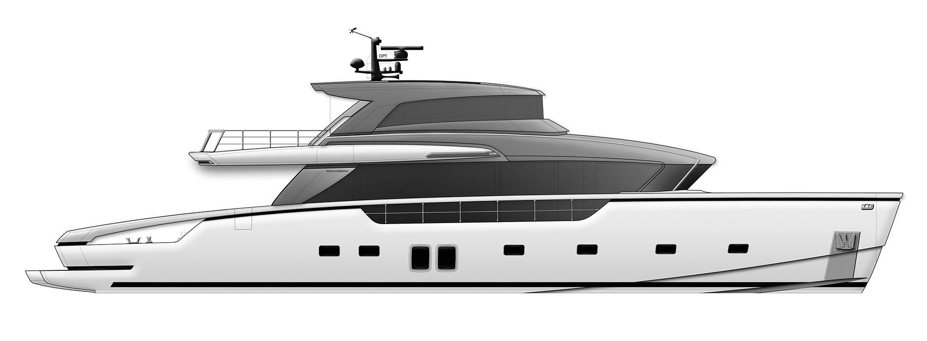 Sanlorenzo Yachts SX88 Profilo