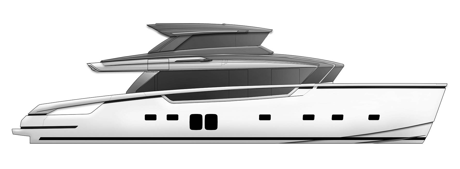 Sanlorenzo Yachts SX76 Profilo